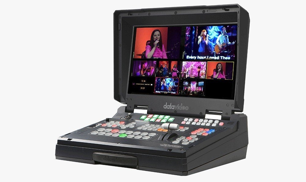 Datavideo HS-2200 Mobiele HD Video Studio (6 kanalen), Ophalen, Gebruikt