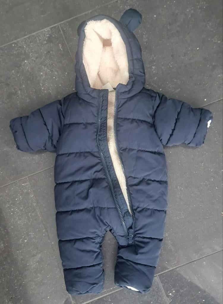 Blauw skipak van H&M - Maat 50 (0-1 maand), Ophalen, Jongetje of Meisje, H&M, Zo goed als nieuw