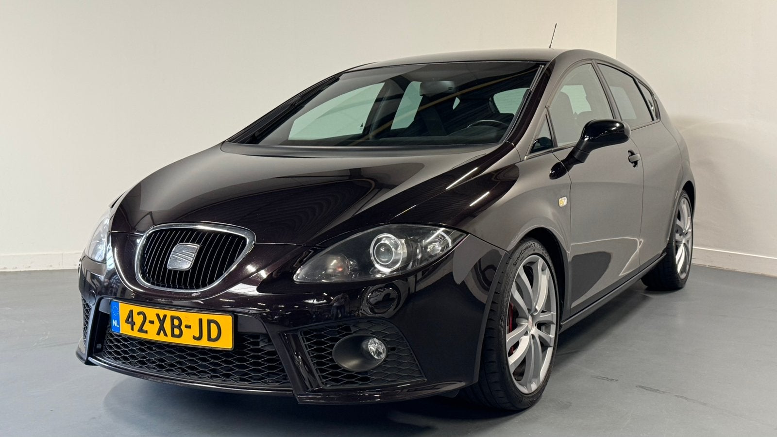 Seat Leon Cupra | 346PK | STAGE 2 JD | UITSTEKEND OND.|, Auto's, Dealer onderhouden, Stof, Zwart, 1984 cc