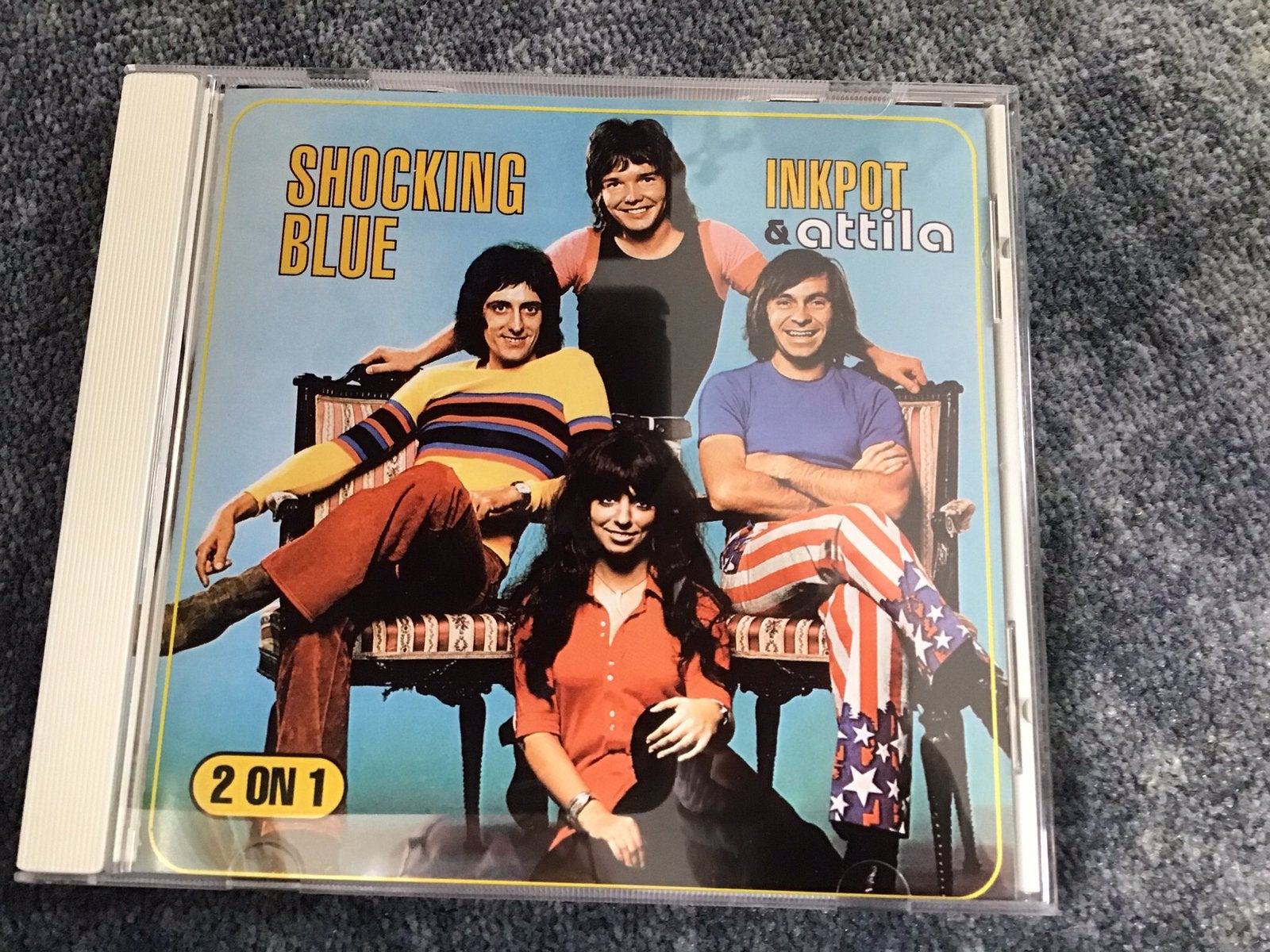 Shocking Blue. 2 albums op 1 cd. Inkpot en Atilla., Ophalen of Verzenden, Zo goed als nieuw