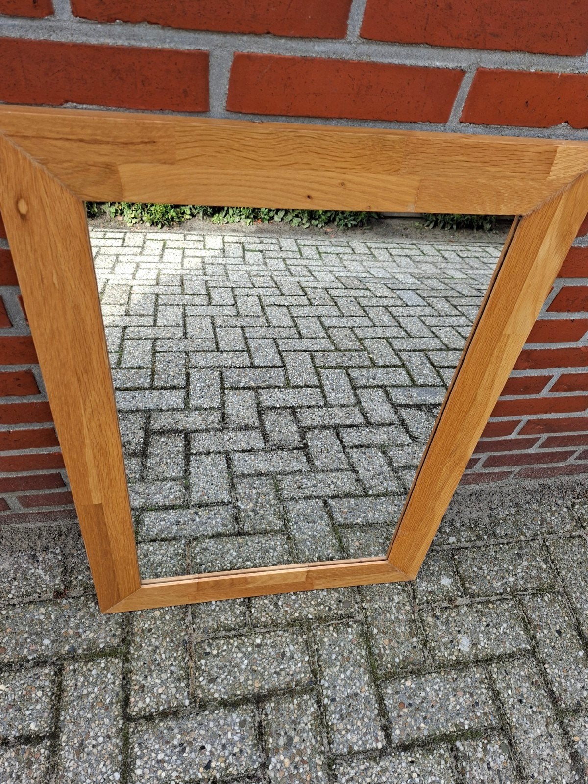 Spiegel, Huis en Inrichting, Ophalen, Zo goed als nieuw, Minder dan 100 cm, Rechthoekig
