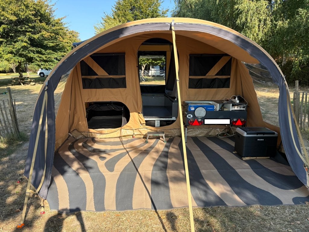 Vouwwagen Europacamper Sunrider/Cabanon Mercury 2025geleverd, Caravans en Kamperen, Vouwwagens, Ophalen, Meerkleurig, Europa Camper