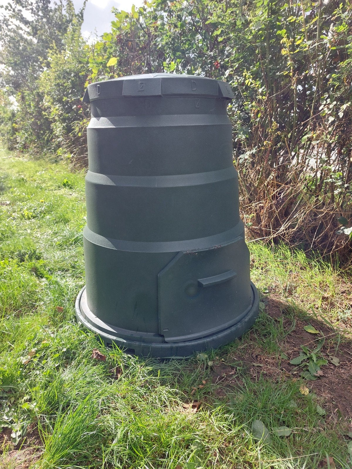 compostvat, Ophalen