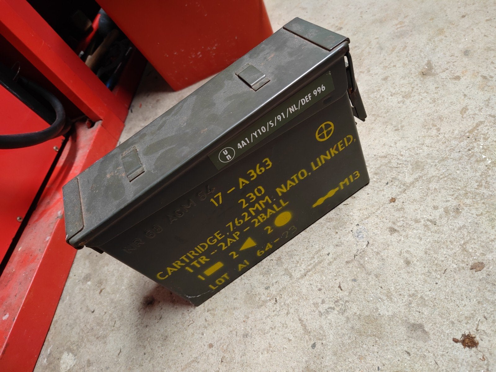 Te koop leger kist, Ophalen, Landmacht, Nederland, Kist of Geocache