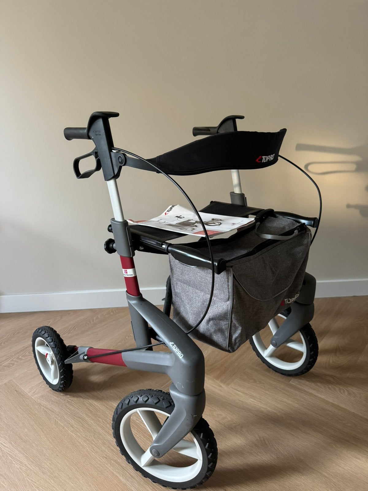 Rollator Topro Troja Olympos ATR M 2021 lichtgewicht, Ophalen, Lichtgewicht, Gebruikt
