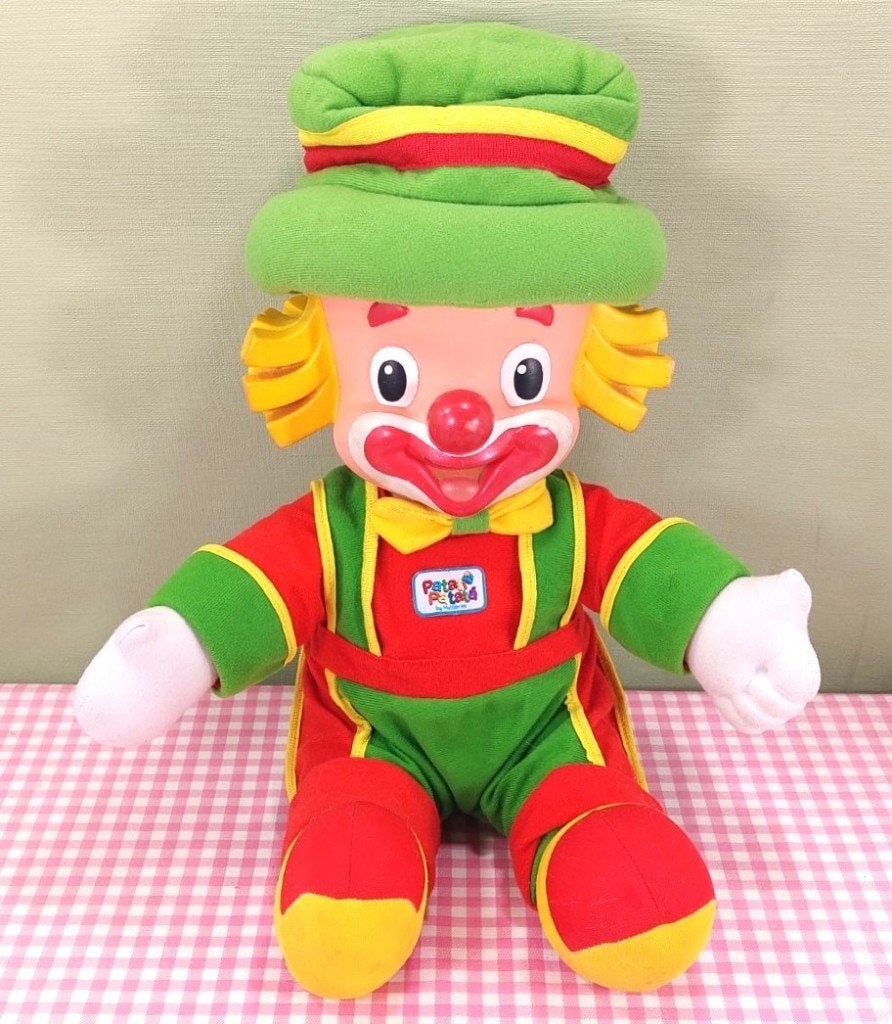 Vintage Multibrink Patati Patata pop knuffel 45 cm reclame, Gebruikt, Onbekend, Ophalen of Verzenden, Onbekend