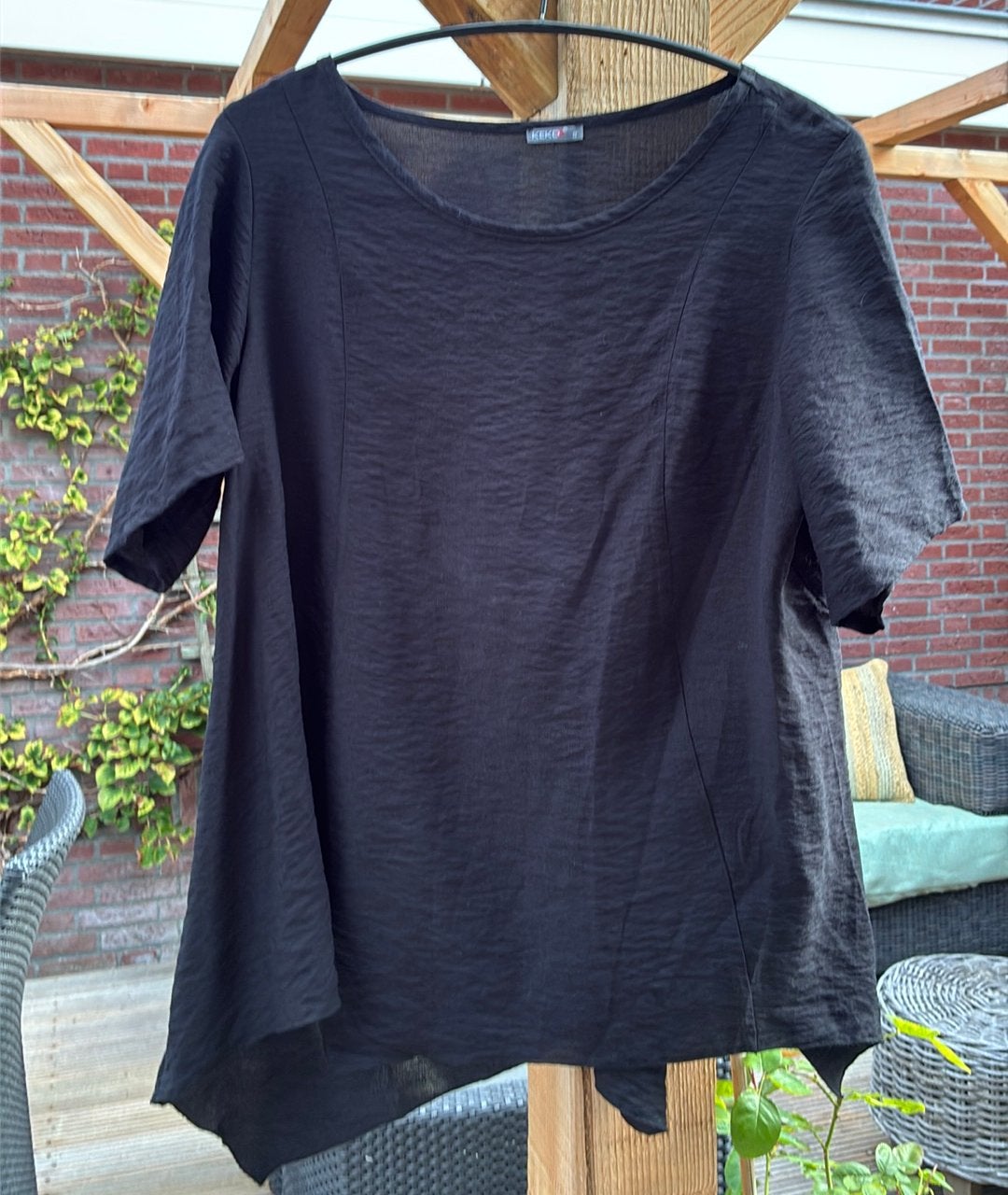Kekoo zwarte top maat XL, Ophalen of Verzenden, Nieuw, Zwart, Shirt of Top