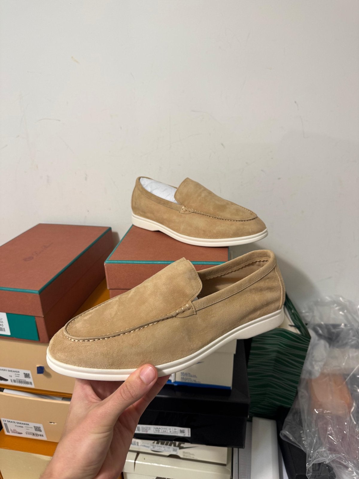 Loro Piana Summer Walk Suede Loafer, Kleding | Heren, Schoenen, Ophalen of Verzenden, Nieuw