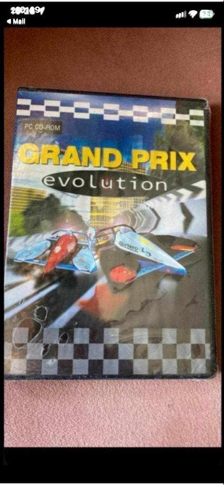 Grand Prix Evolution PC CD-ROM - Racegame, Spelcomputers en Games, Games | Pc, Gebruikt, Racen en Vliegen, Eén computer, Ophalen of Verzenden