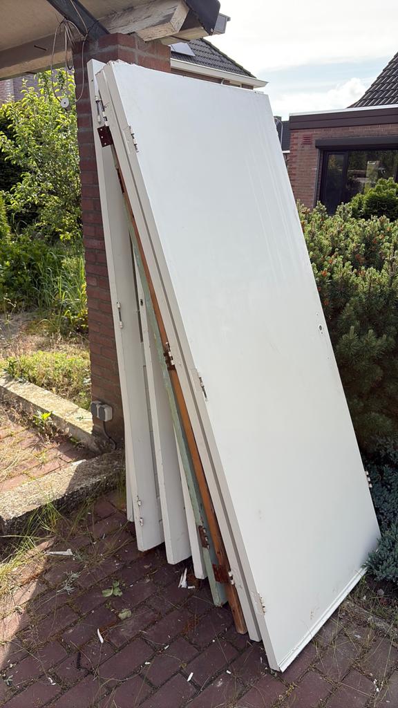 Deuren gratis ophalen, Doe-het-zelf en Verbouw, Deuren en Horren, Ophalen, Zo goed als nieuw, Binnendeur, 200 tot 215 cm