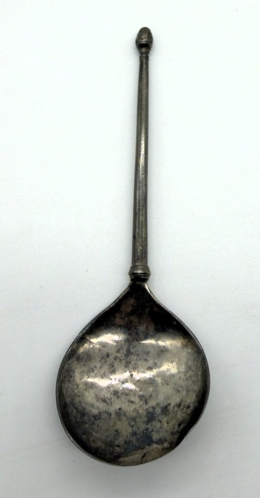 17e-eeuwse zilveren lepel, Ophalen of Verzenden, Zilver