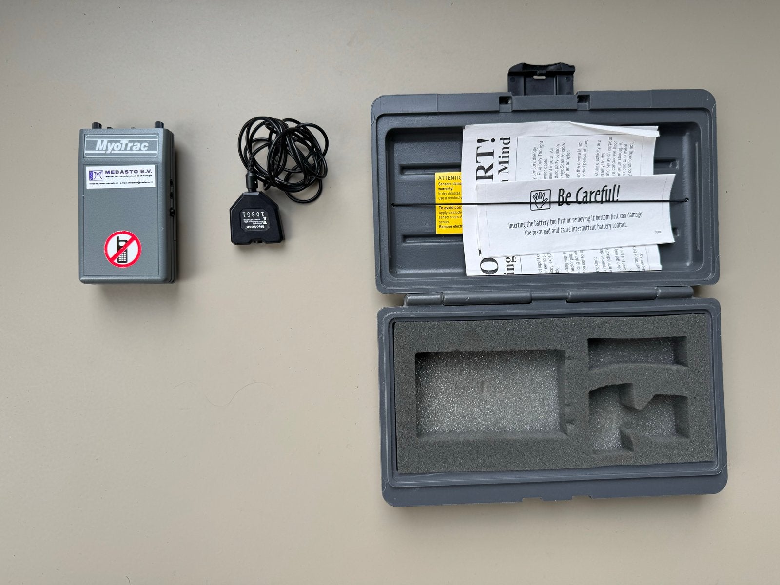 Electromyografie  monitor Myotrack, Ophalen of Verzenden