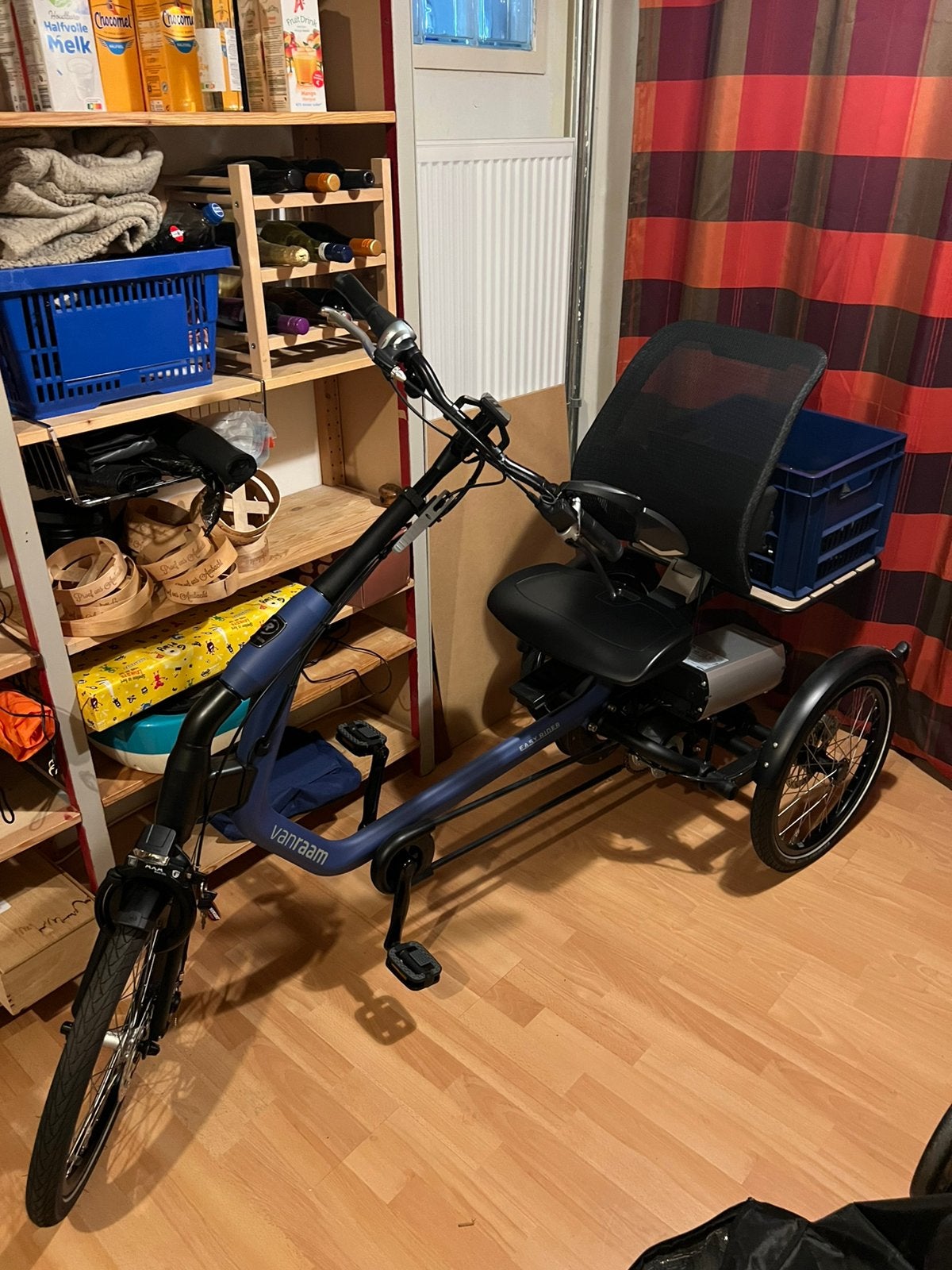Spiksplinternieuwe driewieler e-bike van Raam Easy Rider M, Ophalen, Zo goed als nieuw