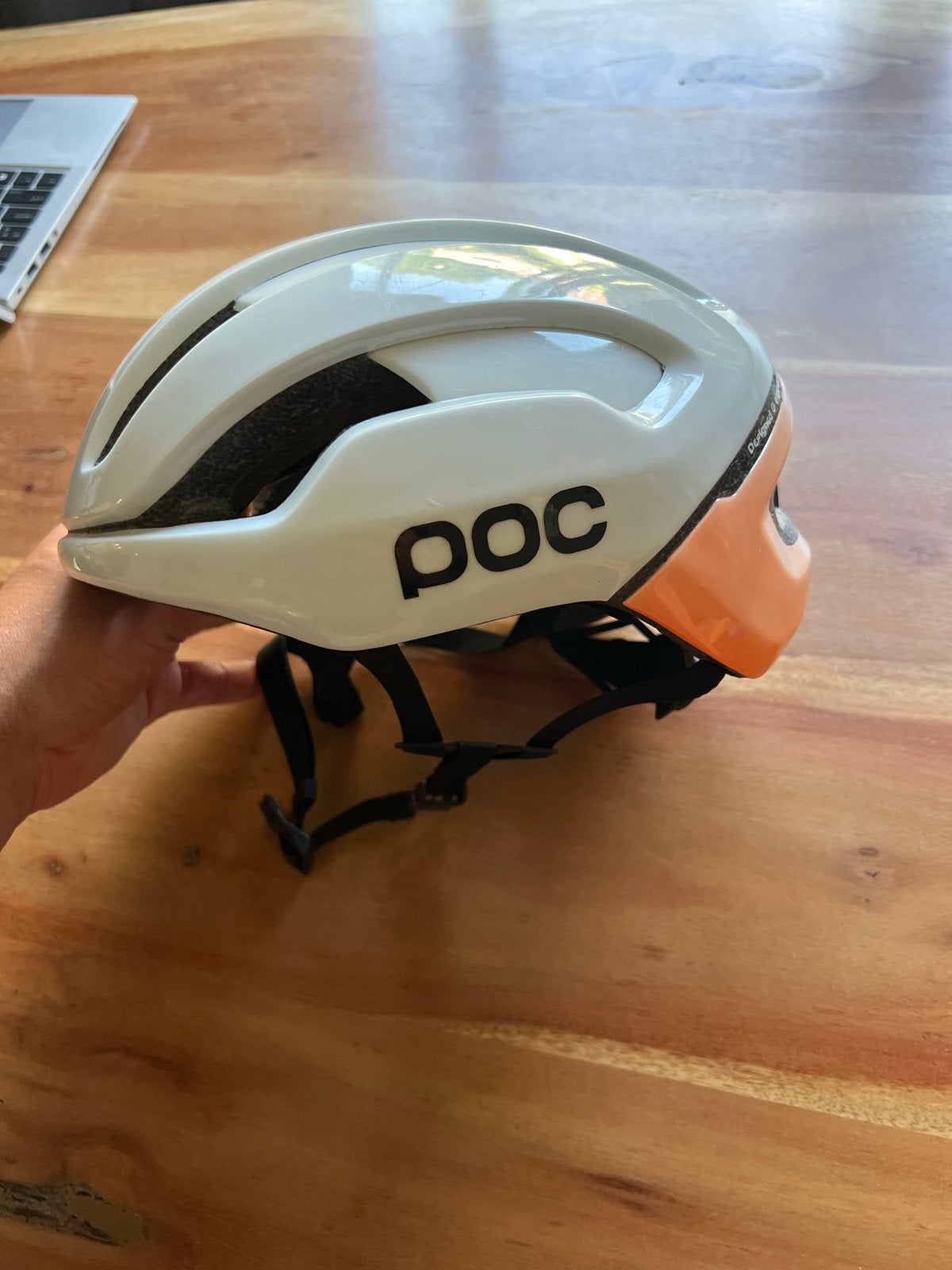 POC Omne Air SPIN fietshelm - Maat L, Ophalen, Gebruikt, L, Heer of Dame