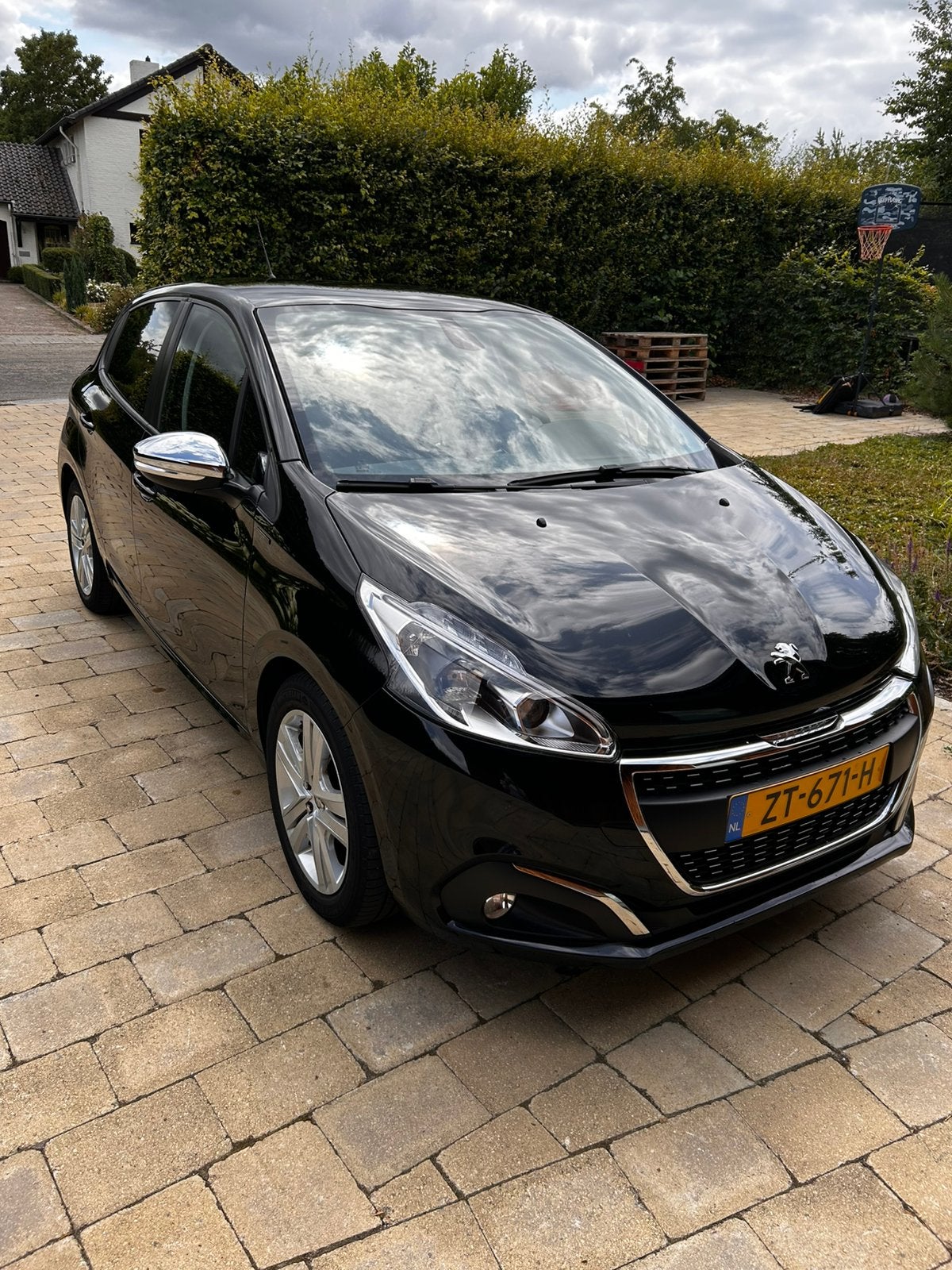 Peugeot 208 private lease overname, Auto's, Zwart, Particulier, Te koop, Benzine