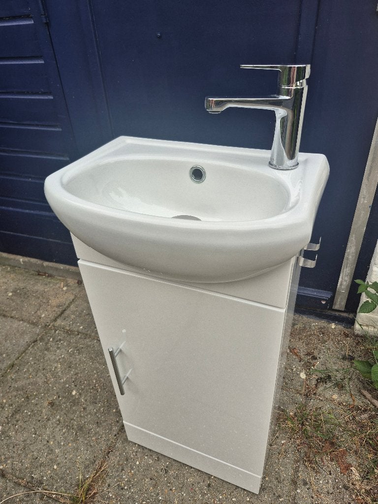 Wastafelmeubel, Huis en Inrichting, Ophalen, Gebruikt, 50 tot 100 cm, Minder dan 100 cm