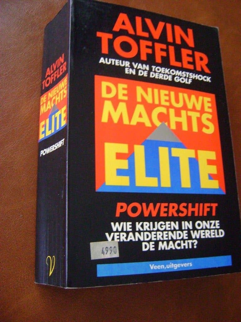 ALVIN TOFFER De Nieuwe Machtselite, Ophalen of Verzenden, Gelezen