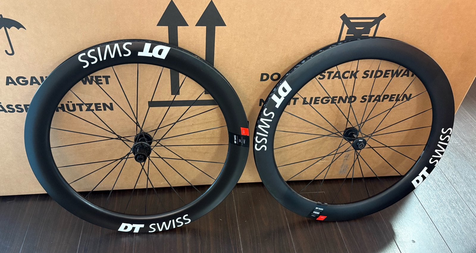 DT Swiss ARC1100 50mm en 62mm carbon wielset, topstaat, DT Swiss, Zo goed als nieuw, Info, Racefiets