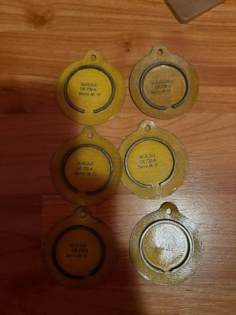 Berini m19 zuigerveren NOS, Ophalen of Verzenden, Zo goed als nieuw, Overige merken
