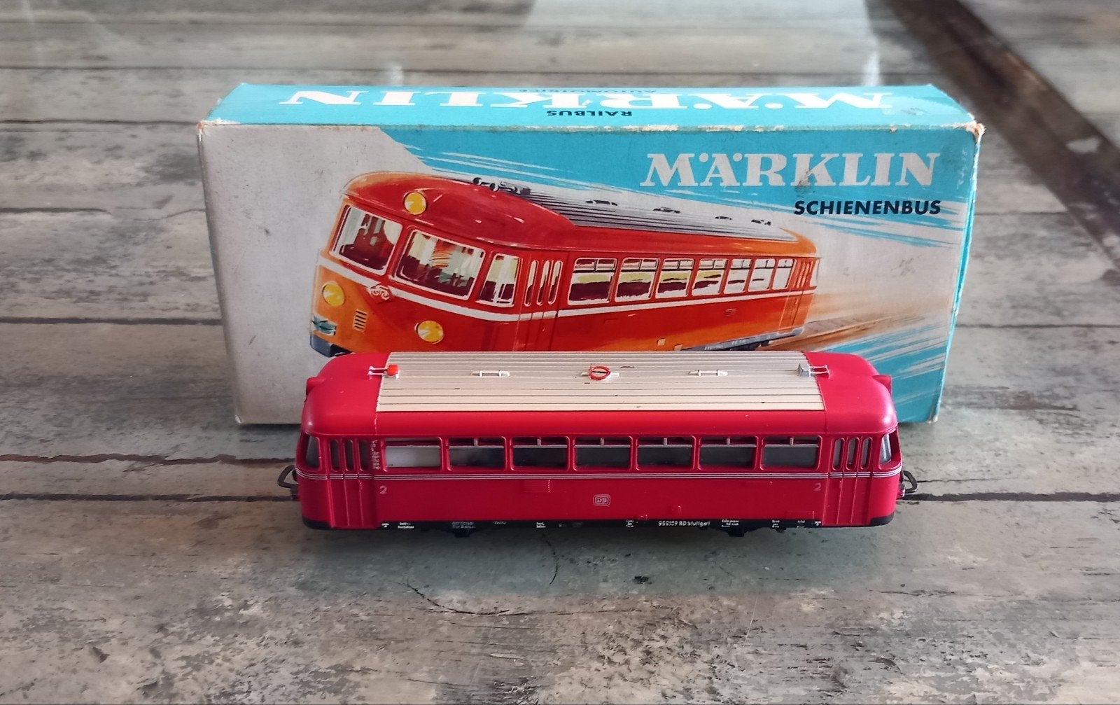 Märklin Schienenbus 3016 - Zo goed als nieuw, Hobby en Vrije tijd, Ophalen, Wisselstroom, Locomotief, Zo goed als nieuw
