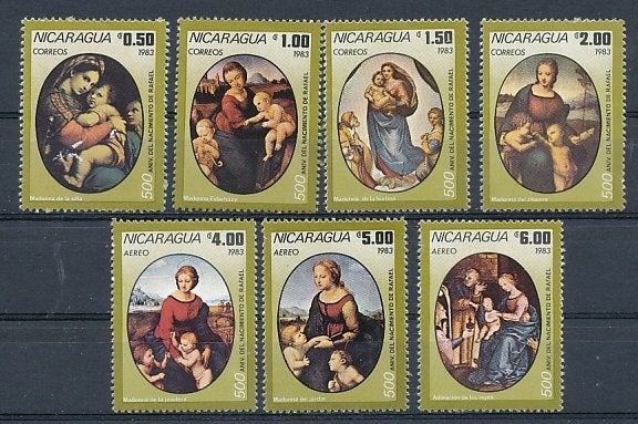 Nicaraqua 1983 M2433-2439 pf., Ophalen of Verzenden, Postfris, Midden-Amerika