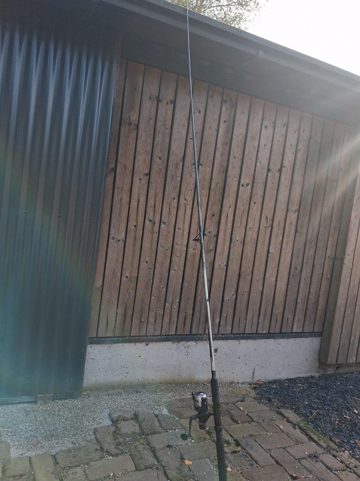 werp hengel met een ekstra molen, Watersport en Boten, Ophalen of Verzenden, Molen