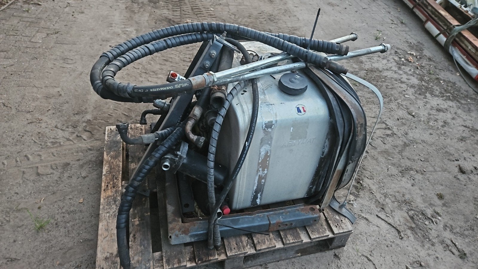 Complete pto set zf bak vrachtwagen, Ophalen