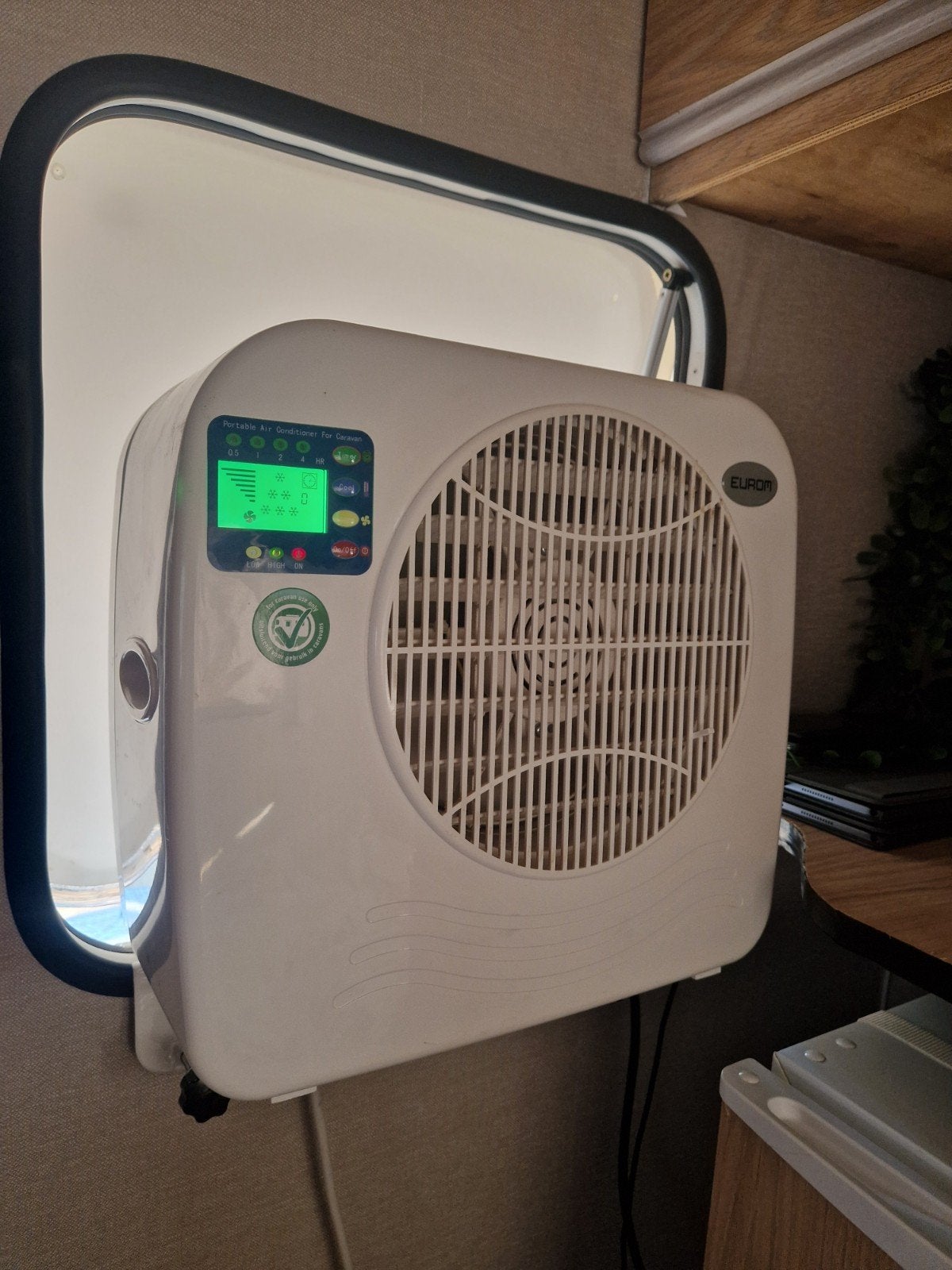 Eurom airco, Witgoed en Apparatuur, Ophalen, Mobiele airco, Minder dan 60 m³, 3 snelheden of meer