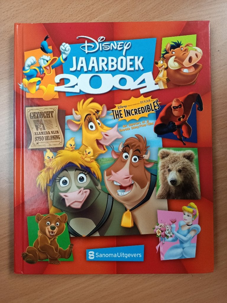 boek - Disney jaarboek 2004, Ophalen of Verzenden, Zo goed als nieuw, Fictie algemeen