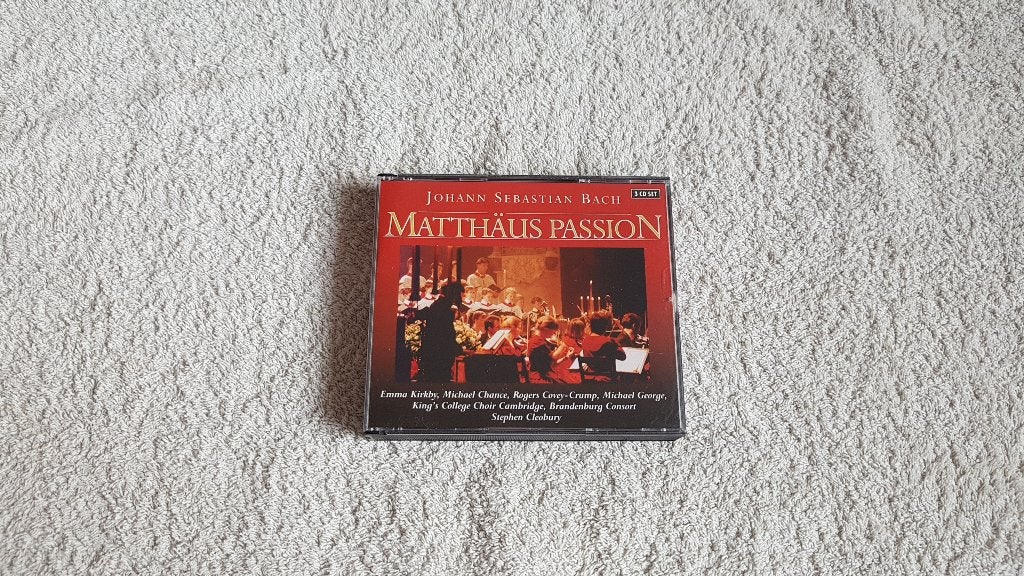 Johann Sebastian Bach - Matthaus Passion 3x CD Set, Kamermuziek, Ophalen of Verzenden, Zo goed als nieuw, Classicisme