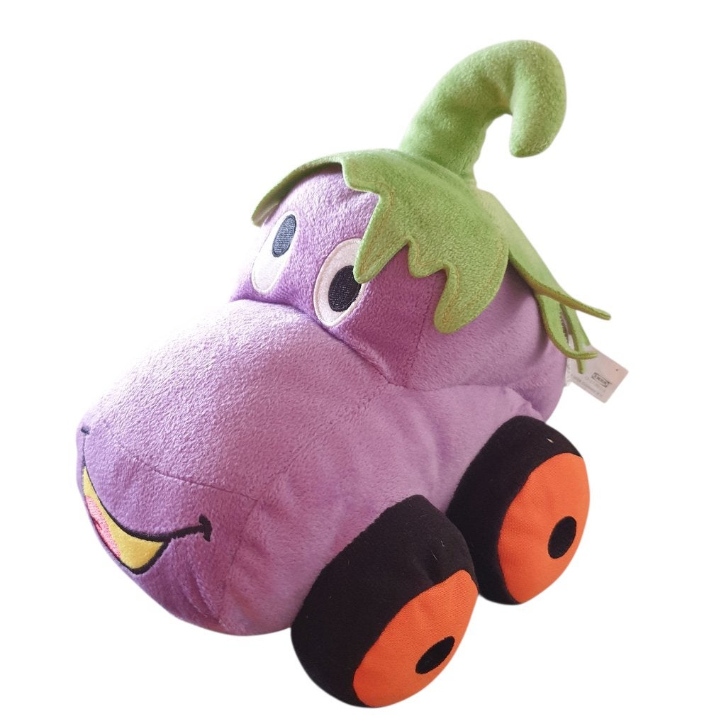 Vintage Ikea Sagoskatt knuffel 2015 aubergine auto 0309, -, IKEA, Ikea, -