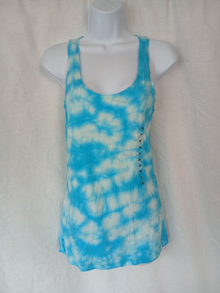 Mooi NIUEW blauw-wit singlet, 100% katoen mt 36 Divided, Blauw, ., Nieuw, Ophalen of Verzenden