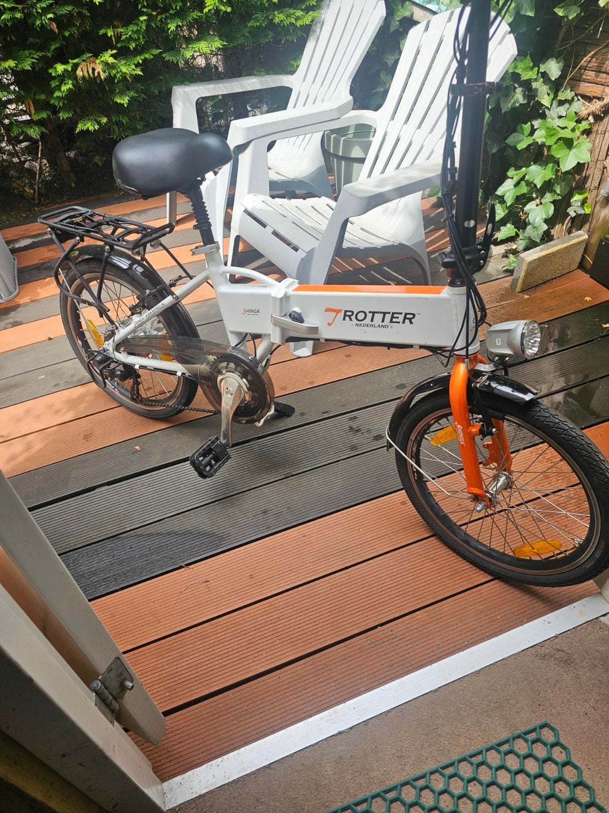 Opvouwbare elektrische fiets - Lacros Trotter T200, Gebruikt, Minder dan 47 cm, 30 tot 50 km per accu, Ophalen