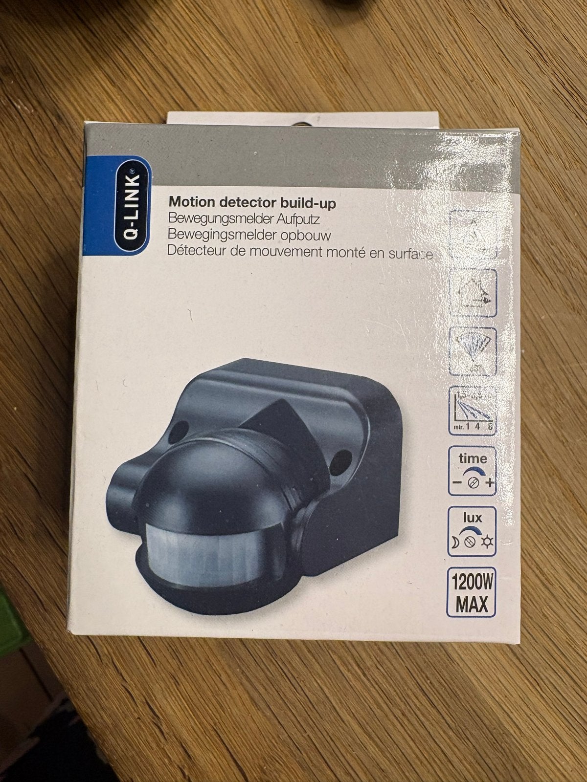 Q-Link Bewegingsmelder Opbouw - Nieuw in doos, Ophalen of Verzenden, Nieuw, Overige merken, Overige typen