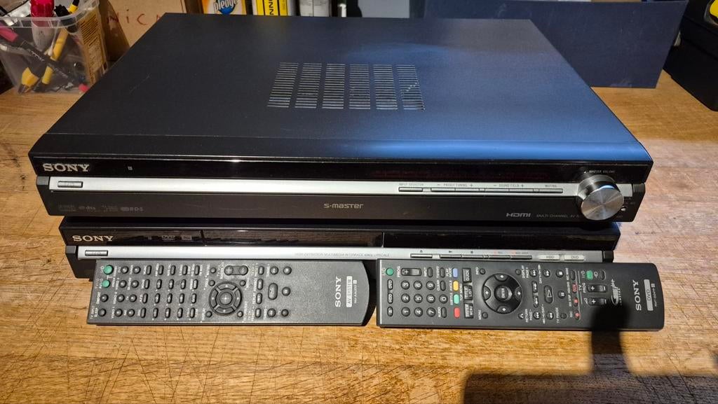 Sony RDR-HX750 DVD Recorder & STR-KS1100 AV Receiver, Ophalen of Verzenden, Gebruikt, Sony