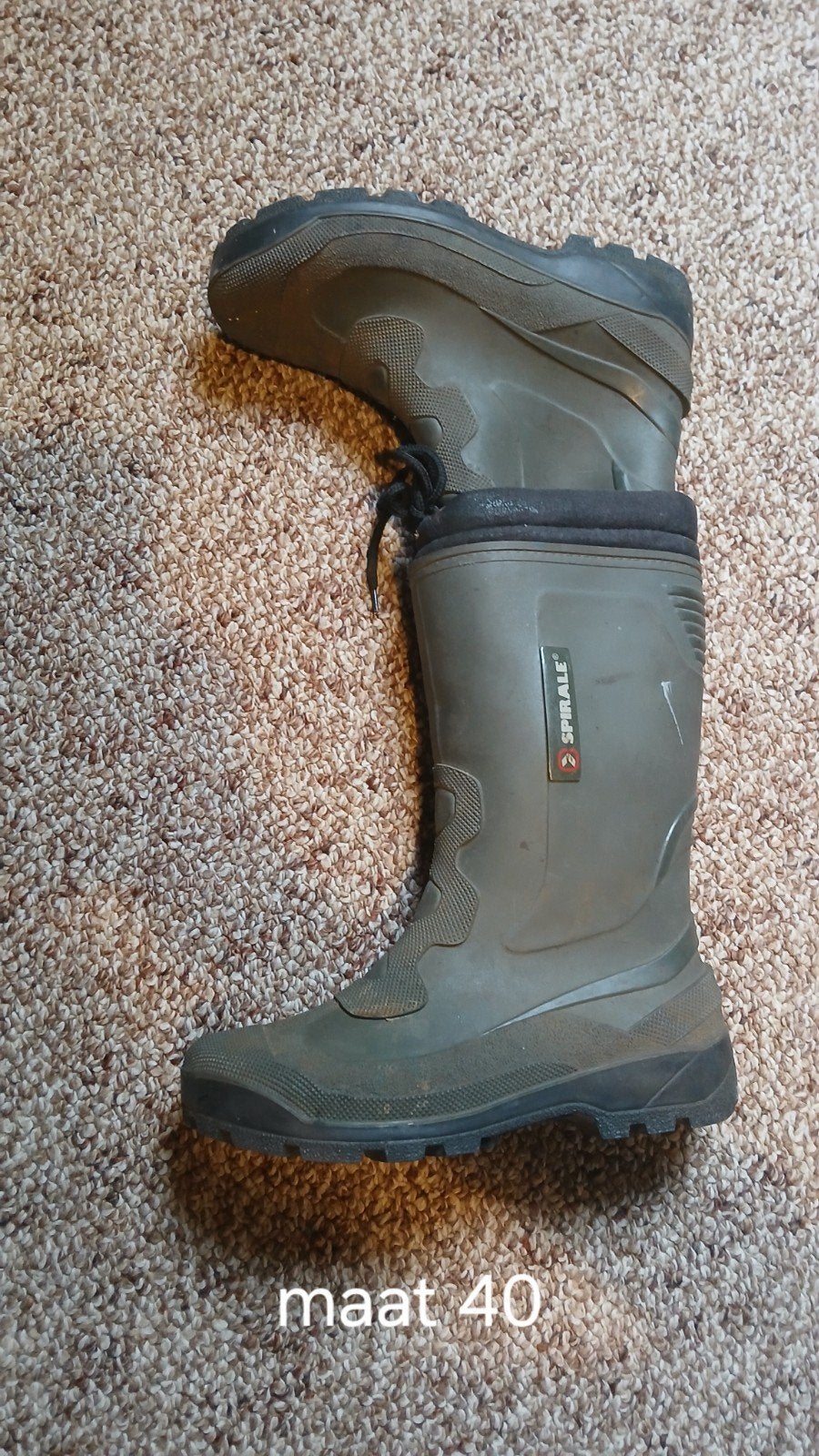 Spirale laarzen maat 40, Overige kleuren, Boots, Ophalen of Verzenden, Gedragen