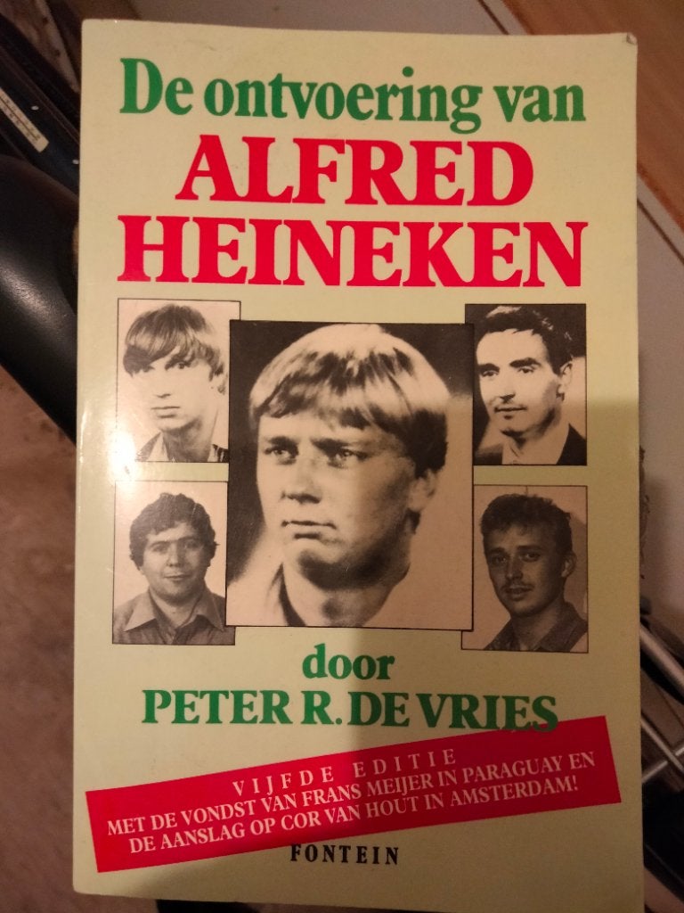 Ontvoering Heineken boek, Peter R. De Vries, Ophalen of Verzenden, Zo goed als nieuw, Politiek en Staatkunde
