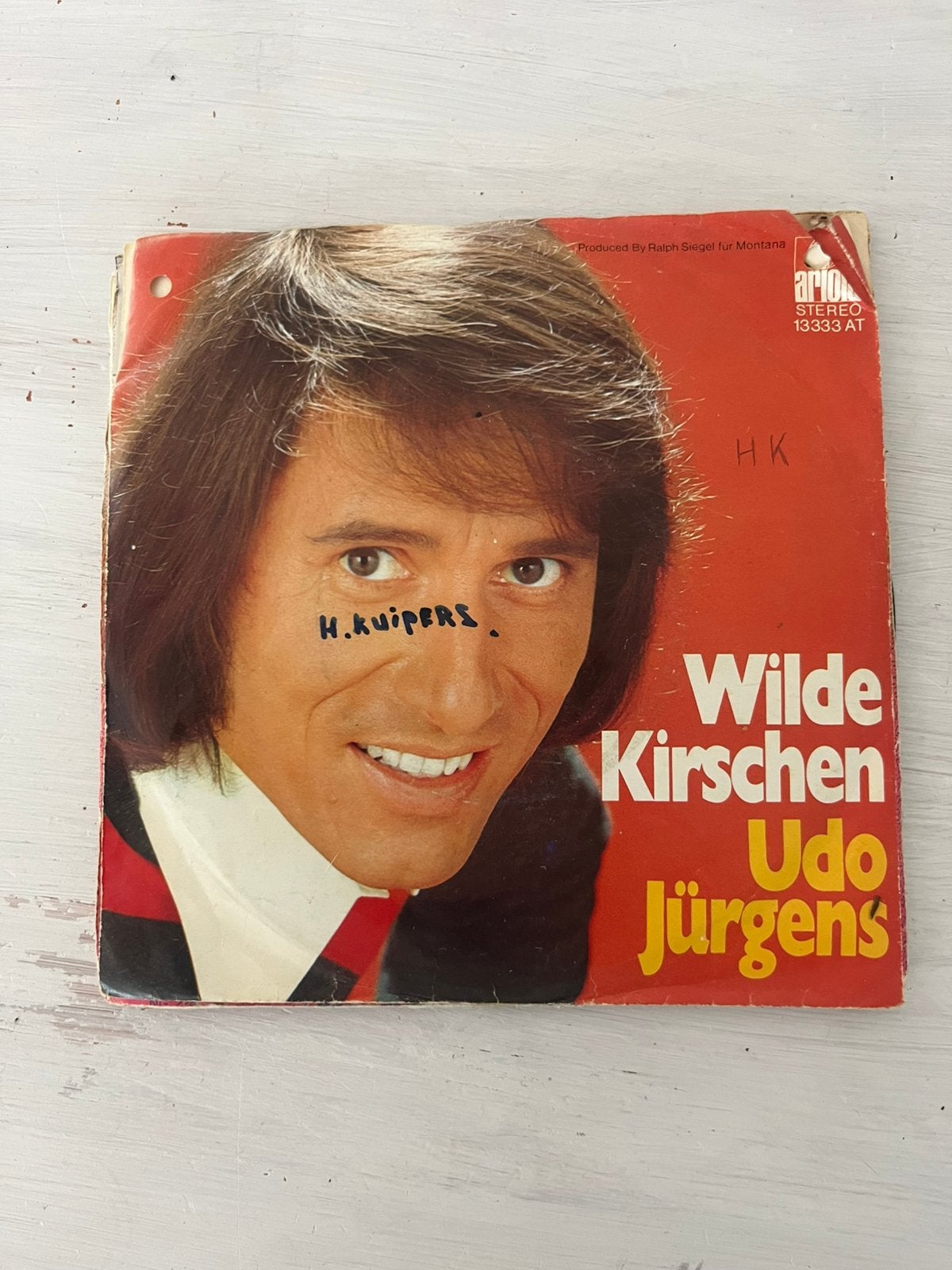 Udo Jurgens - Wilde Kirschen, Ophalen of Verzenden, Zo goed als nieuw, Nederlandstalig