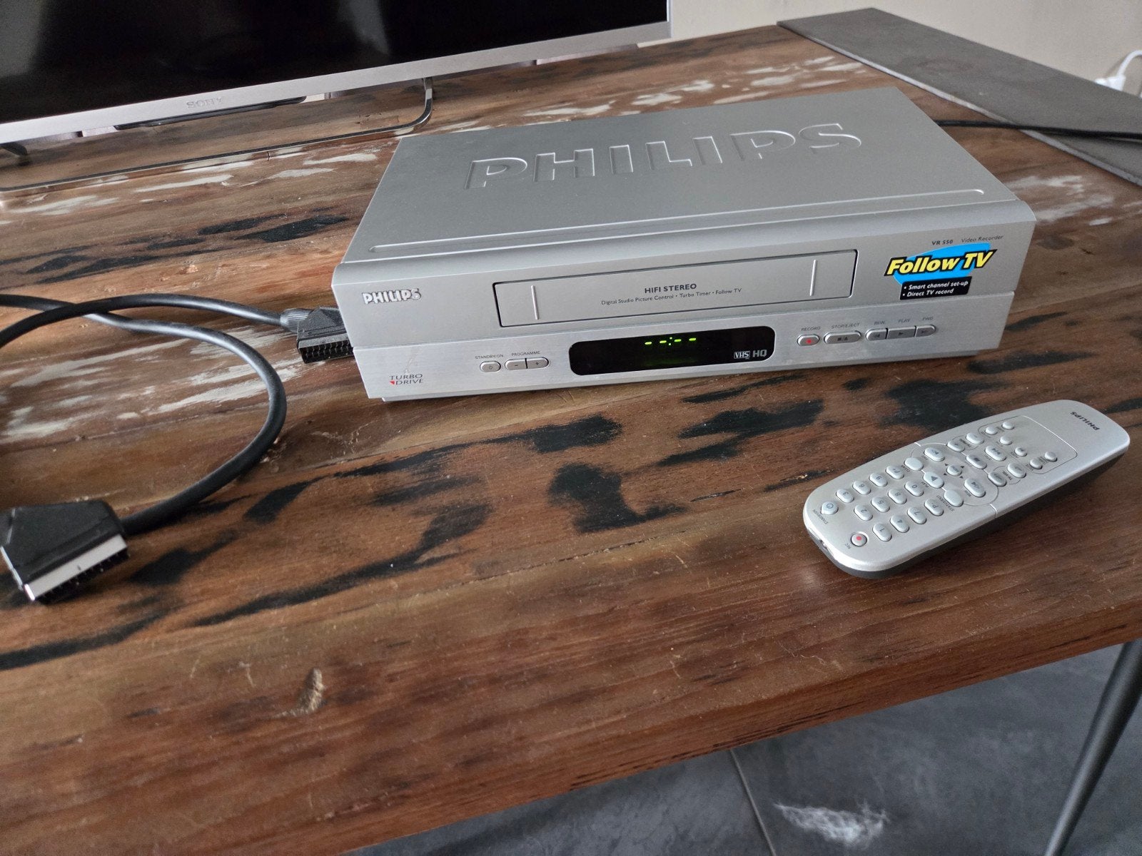 Philips VR 550 HIFI Stereo Video Recorder, Ophalen of Verzenden