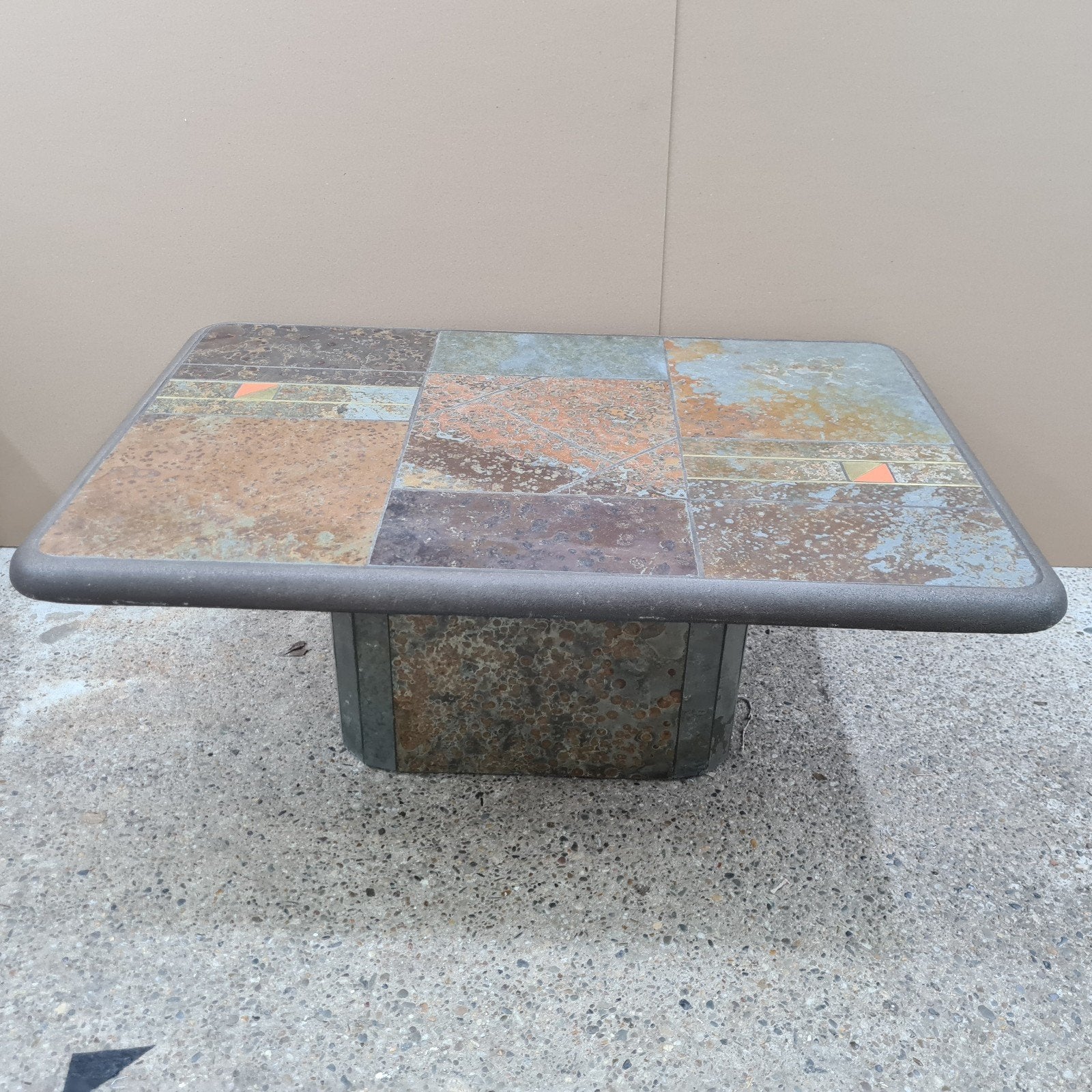Design salontafel, Paul Kingma stijl, retro, Vintage tafel, Huis en Inrichting, Tafels | Salontafels, Ophalen, Overige materialen
