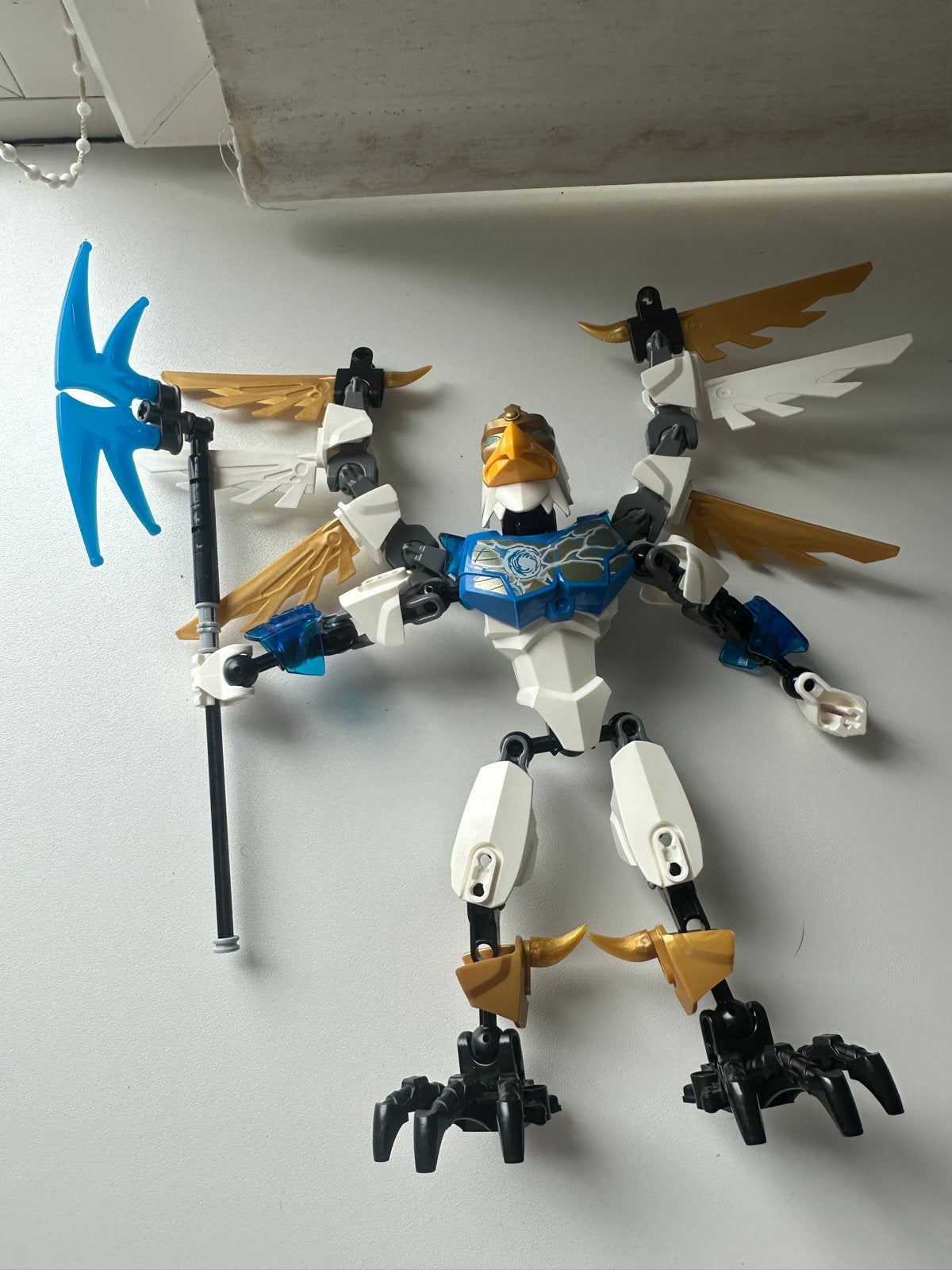 Lego Chima 70201 Worriz, compleet met gebruiksaanwijzing, Ophalen of Verzenden, Gebruikt