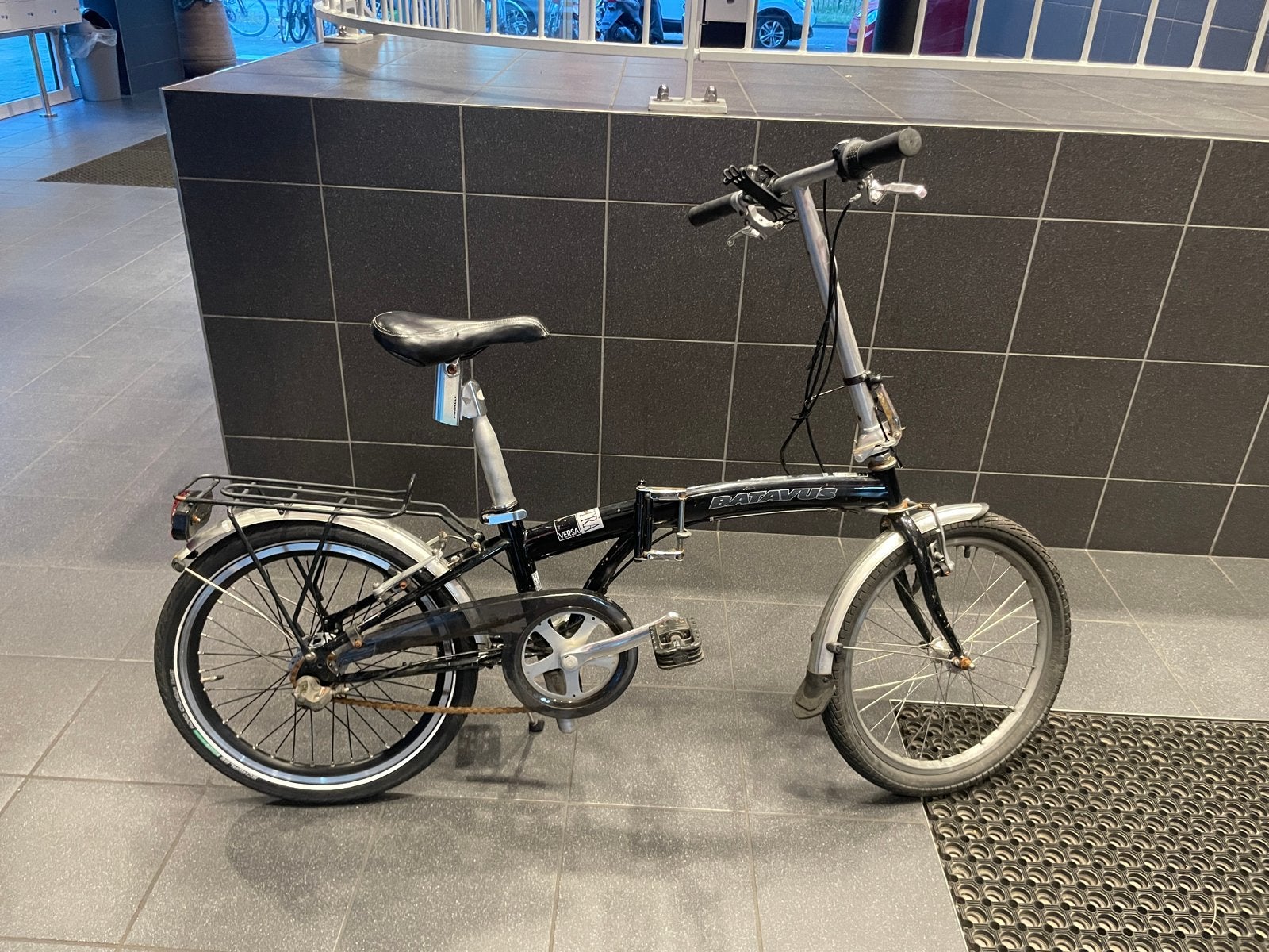 Batavus opvouwbare fiets, ideaal voor woon-werkverkeer, Fietsen en Brommers, Fietsen | Vouwfietsen, Ophalen, 20 inch of meer, Gebruikt