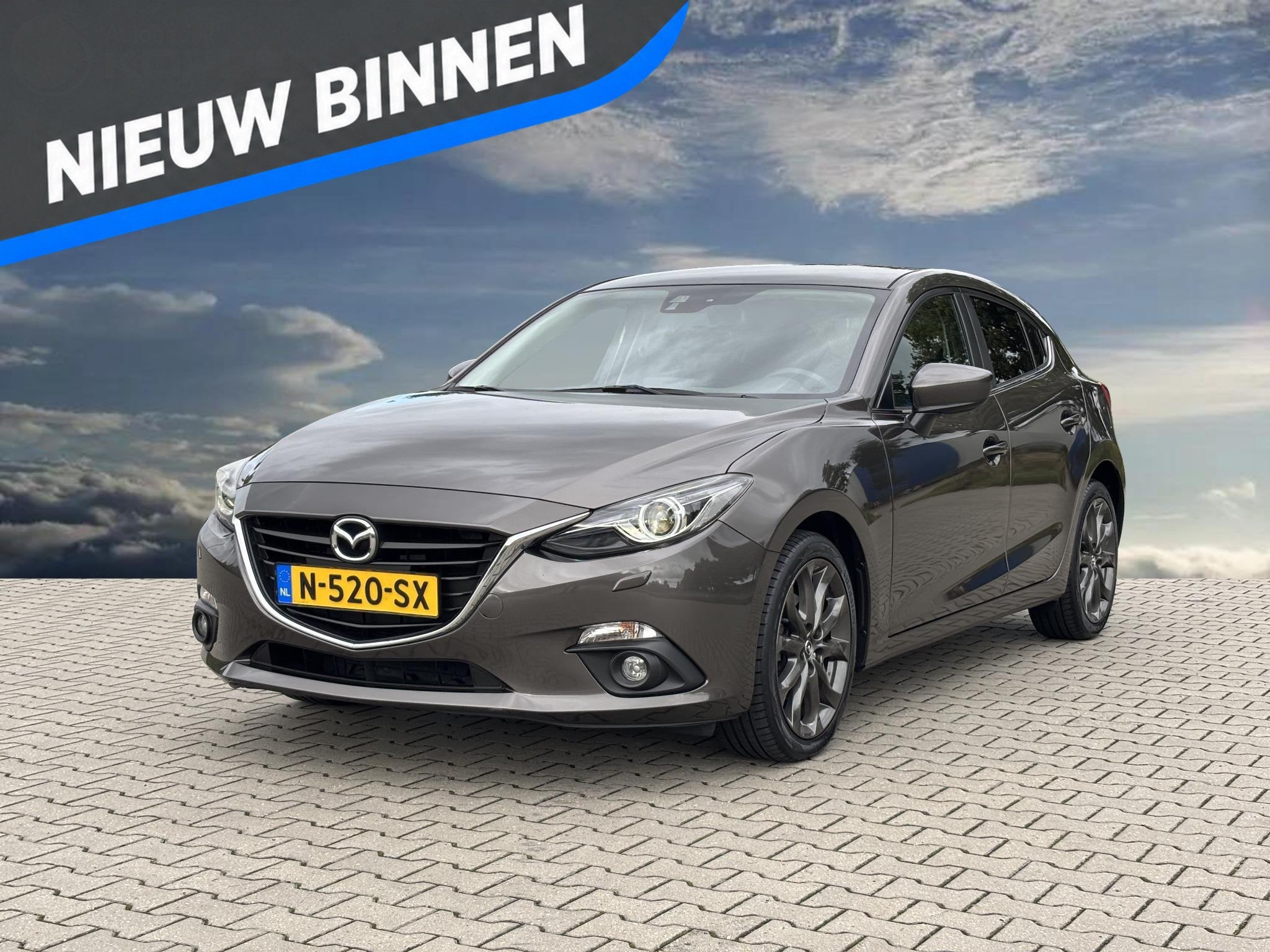 Mazda 3 2.0 GT-M Line, Auto's, Voorwielaandrijving, Gebruikt, 4 cilinders, Handgeschakeld
