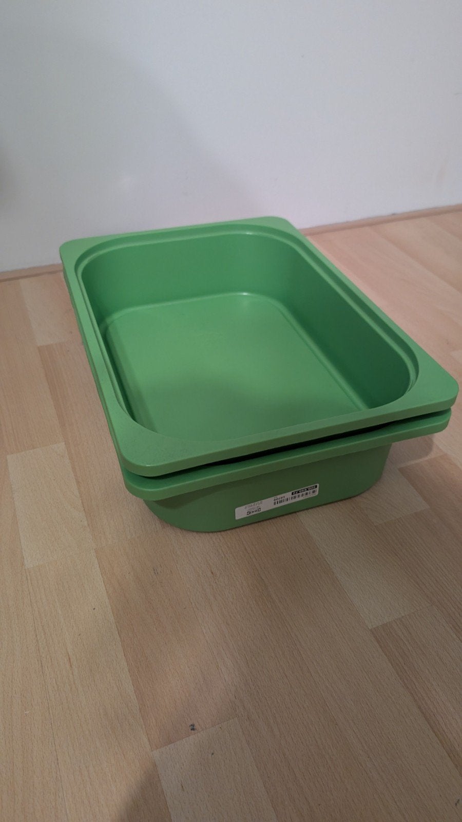 Twee groene IKEA bakken (600.940.72), Ophalen of Verzenden, Zo goed als nieuw