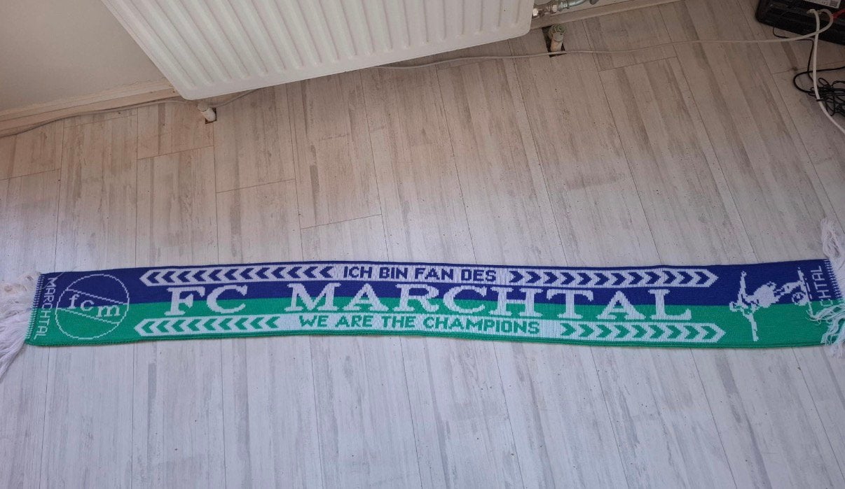 FC Marchtal sjaal, Ophalen of Verzenden, Zo goed als nieuw, Buitenlandse clubs, Vaantje of Sjaal
