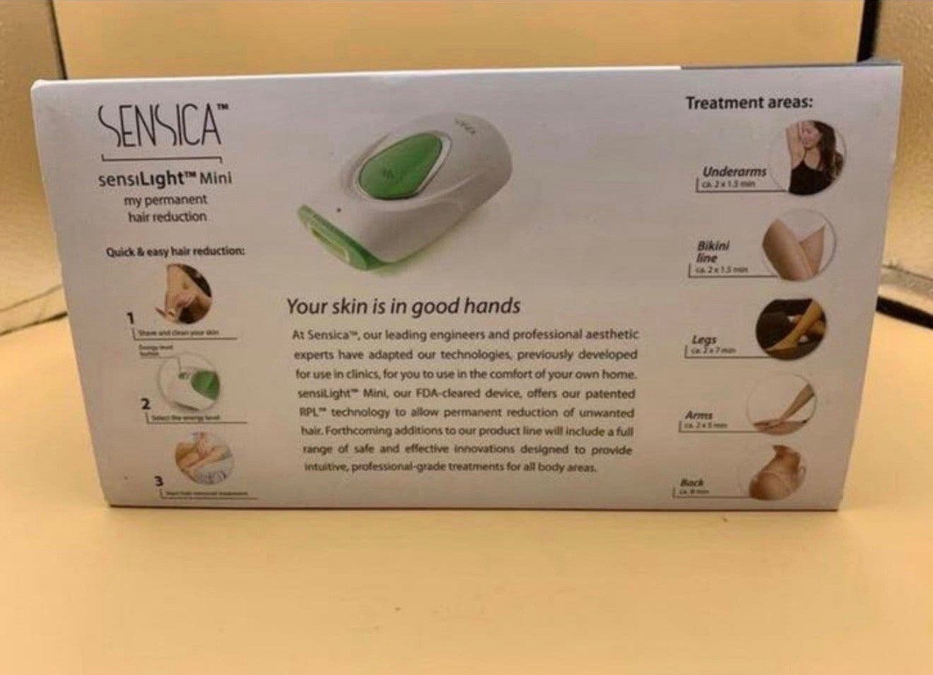 Sensica sensiLight Mini Laser RPL ontharingssysteem NIEUW, P, Scheren en Epileren, P, P