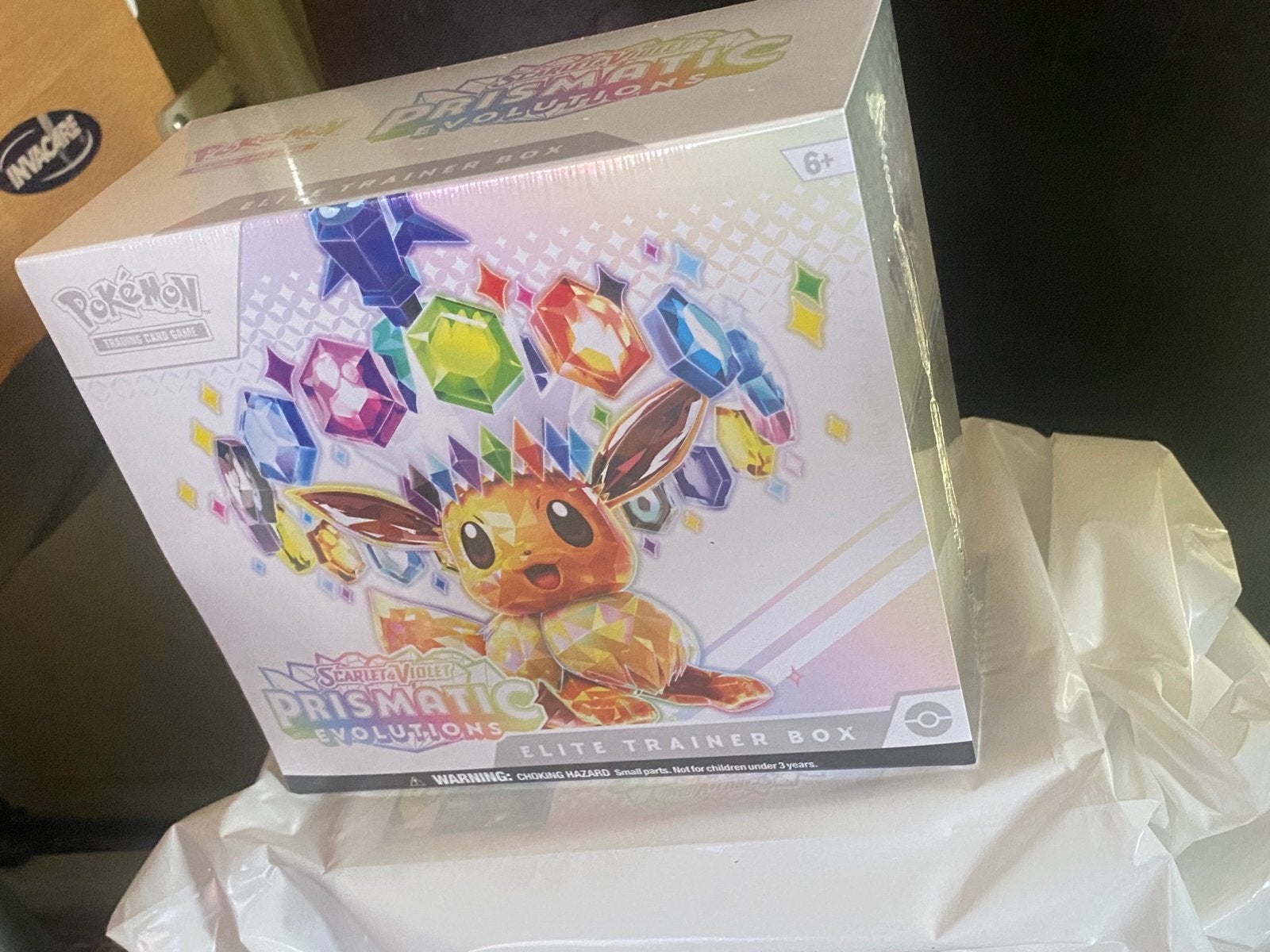 Pokémon Etb Scarlet & Violet Prismatic Evolutions, Ophalen of Verzenden, Nieuw, Overige typen