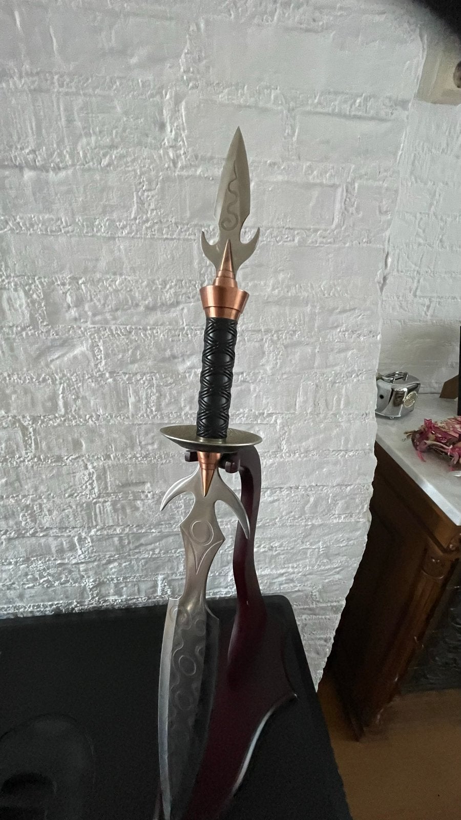 Decoratief Waard met standaard 65 cm, Ophalen, Zo goed als nieuw