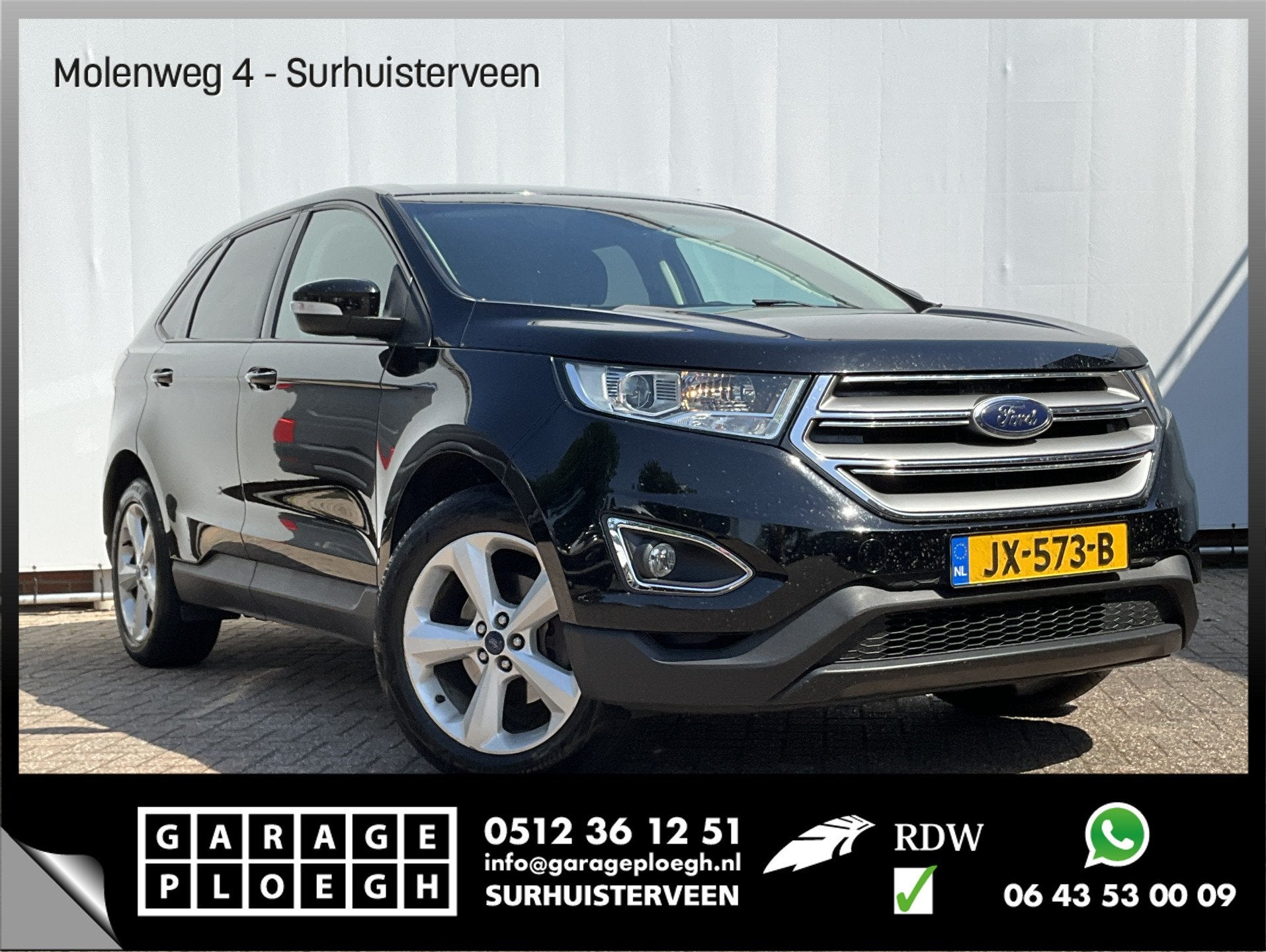 Ford Edge 2.0 TDCI 4x4 EXPORT 6000,- Zie omschrijving, Auto's, Ford, Gebruikt, Euro 6, 4 cilinders, 2000 kg