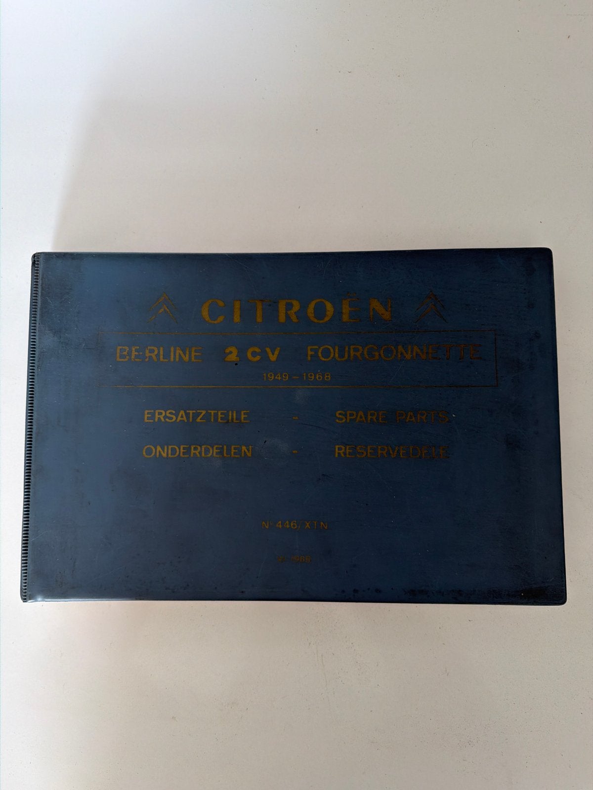 Citroën 2CV Onderdelencatalogus 1949-1968, Ophalen of Verzenden, Gebruikt, Citroën